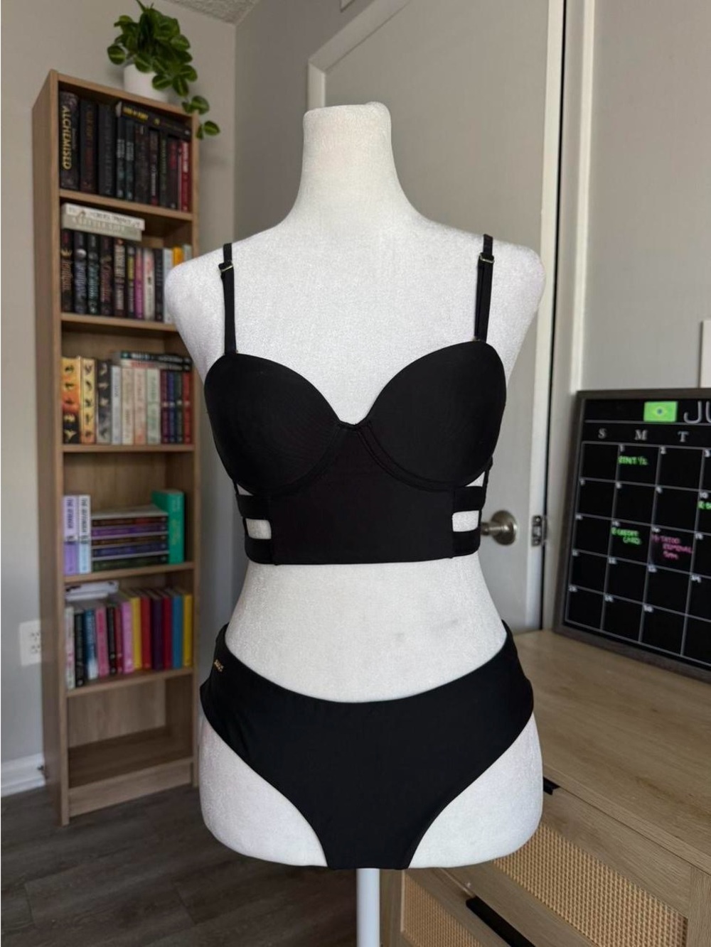 black bikini